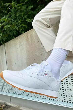 Reebok Classıc Leather Beyaz Erkek Günlük Spor Ayakkabı