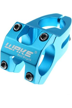 Wake Mavi Bisiklet Alümiyum Gidon+Boğaz 780mm 31,8mm Bisiklet Direksiyon + Boğaz
