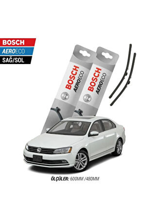 Volkswagen Jetta 2013 Model Bosch Aeroeco Muz Silecek Takımı