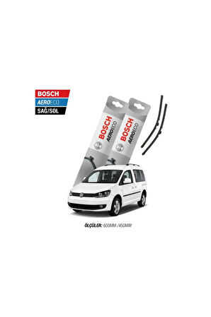 Volkswagen Caddy 2014 Model Bosch Aeroeco Muz Silecek Takımı