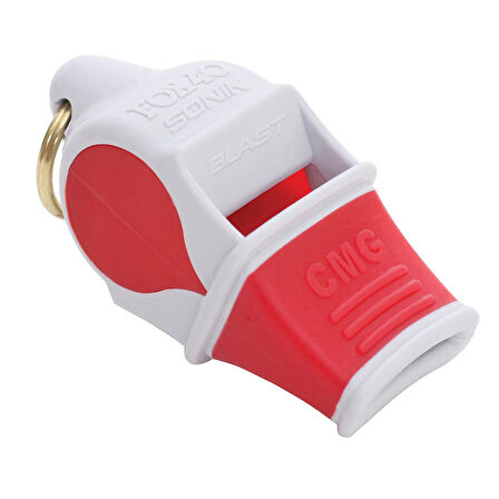 Fox 40 9203-3008 Sonik Blast CMG Düdük + Düdük İpi Beyaz Kırmızı
