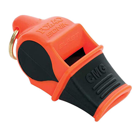 Fox 40 9203-3308 Sonik Blast CMG Düdük + Düdük İpi Turuncu Siyah