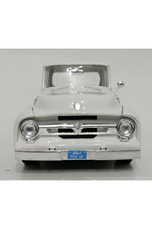 Motormax 1956 Ford F-100 Pickup 1:24 Beyaz Model Araba