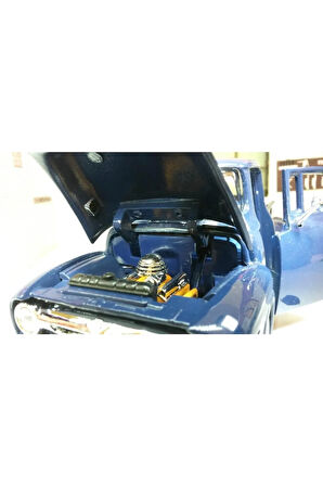 Motormax 1956 Ford F-100 Pickup 1:24 Mavi Model Araba