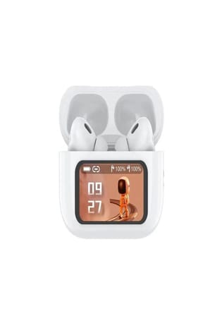V20 Pro Earphone 2.Nesil Aplikasyonlu ANC/ENC DOKUNMATİK EKRANLI Bluetooth Kulaklık