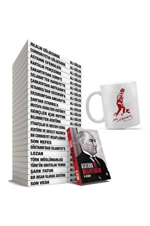 Tarih Ve Sırları Seti - 25 Kitap Ve Atatürk Kupa Bardak