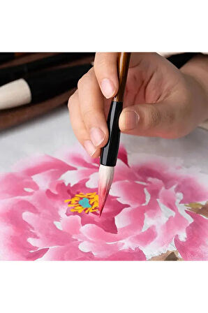 Tahrir Fırçası Koyun Kılı Büyük Boy, Sırlama, Çini, Vazo, Seramik, Sulu Boya, Resim-Askılı 1 Adet