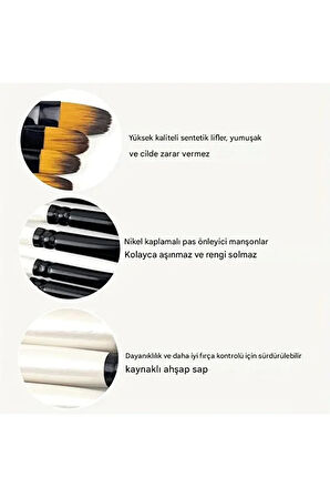 Fırça seti 24 Adet-4 farklı model, akrilik boya, yağlı boya, guaj boya, resim fırçası