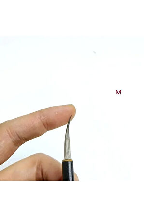 Tahrir Fırçası No:2-m Beden 2.5cm Uç Uzunluğu-(ÇİNİ, SERAMİK, TEZHİP, MİNYATÜR, BOYAMA)