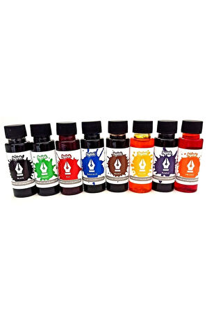 Pilot Parallel Pen Mürekkebi-kaligrafi Mürekkep-8 Renk-30ml