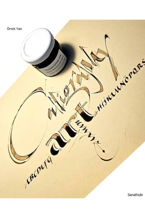 Walnut Ink ceviz mürekkebi-gölge yazı-copperplate mürekkebi-walnut 25ml-ink Ceviz rengi