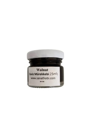 Walnut Ink ceviz mürekkebi-gölge yazı-copperplate mürekkebi-walnut 25ml-ink Ceviz rengi