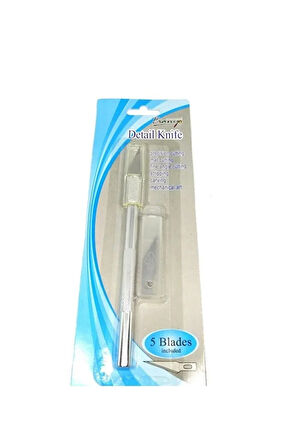 Detail Knife Kretuar Detay Bıçağı 5 Yedekli-kreatuar