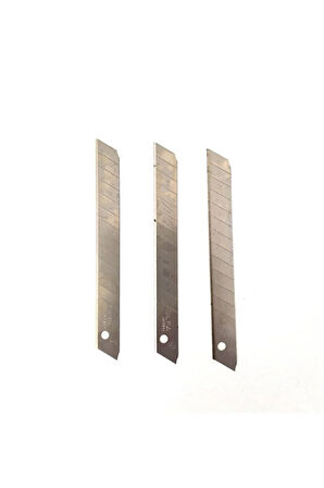 OLFA AB-50S Dar Standart Paslanmaz Maket Bıçağı Yedeği-3 Adet