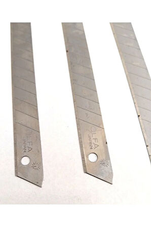 OLFA AB-50S Dar Standart Paslanmaz Maket Bıçağı Yedeği-3 Adet