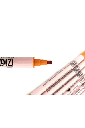Zig Scroll & Brush Çift Çizgi Ve Fırça Uçlu Kaligrafi Kalemi, davetiye kalemi-8 Adet