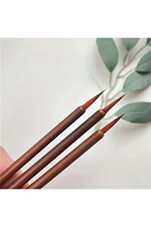 Tahrir Fırçası Kurt Kılı No:3-çini, Seramik, Tezhip, Minyatür, Sulu Boya, Çizim, Resim Sanatı-1 Adet