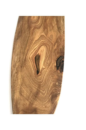 Doğal Ceviz Ağacı Kesme Tahtası 47x14x1.5cm No:4
