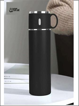 316 Paslanmaz Çelik Termos Bardak 580 Ml Bardaklı 20 Saat Sıcak-soğuk Thermos Mug Kupa Coffee