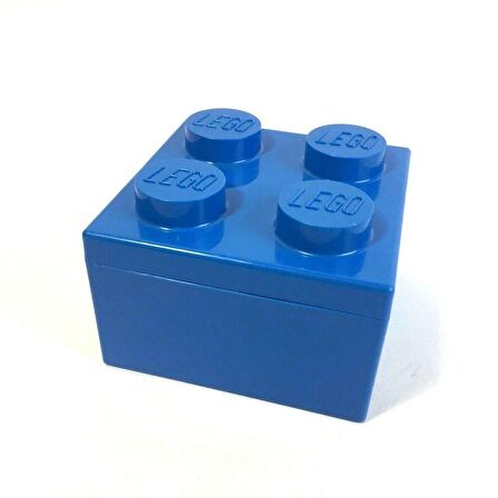 LEGO Storage 853235 2*2 Blue Food Box