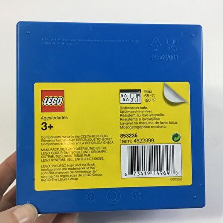 LEGO Storage 853235 2*2 Blue Food Box