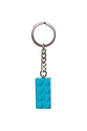 LEGO 853380 Turquoise Brick Key Chain