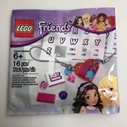 LEGO Friends 5004395 Sticker Keychain Set