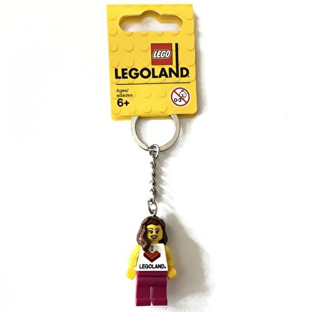 LEGO Gear 851330 I Brick LEGOLAND Key Chain (Female)