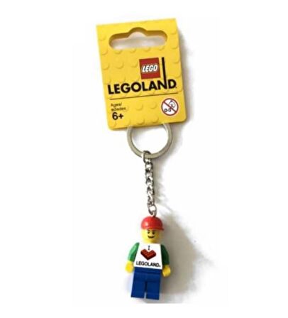 LEGO Gear 851332 I Brick LEGOLAND Key Chain (Male)