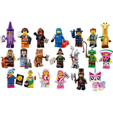 LEGO Minifigures 71023 Movie 2 Series: Full Set