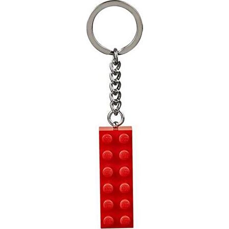 LEGO Brick 853960 2x6 Red Key Chain