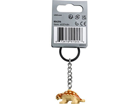 LEGO Jurassic World 854316 Baby Ankylosaurus Key Chain