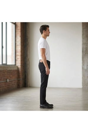 501® %100 coton klasik Erkek Jean Pantolon- 2442-- Siyah2442 / 33/32