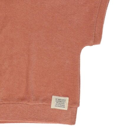 Panço Erkek Çocuk Havlu Dokulu Kapşonlu Sweatshirt Oranj