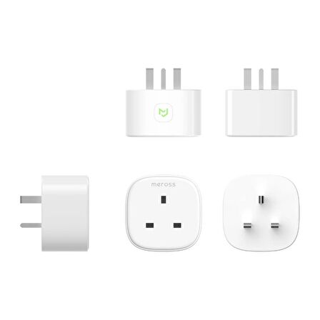 Meross Wi-Fi Apple HomeKit Google Assistant ve Alexa Uyumlu Akım Korumalı Akıllı Tekli Priz