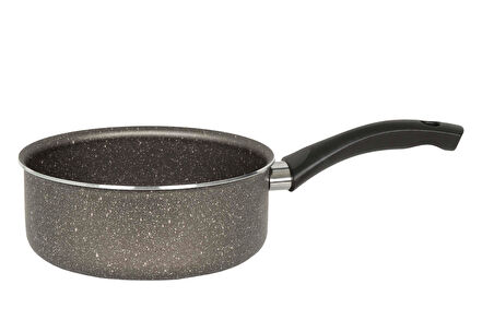 Mehtap Granit Kaçerola 18 CM Sosluk Cam Kapaklı