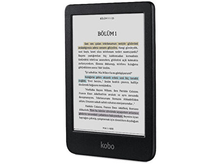 KOBO Clara Colour E-Kitap Okuyucu Siyah