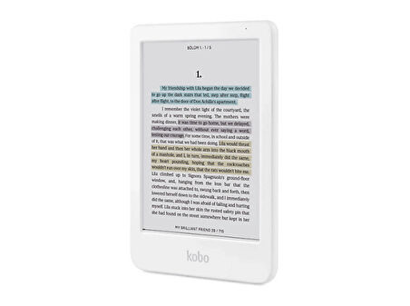 KOBO Clara Colour E-Kitap Okuyucu Beyaz