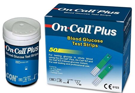 On Call Plus Şeker Ölçüm Cihazı + 50 Strip