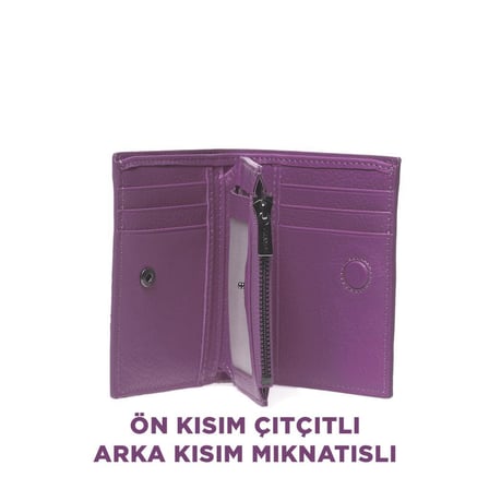 Grande Gerçek Deri Unisex Cüzdan Hakiki Deri Küçük Boy
