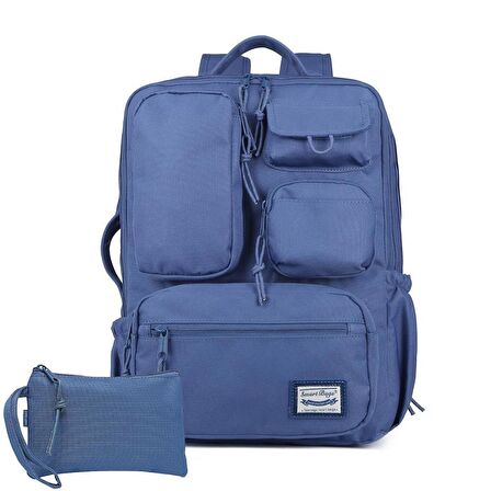 Smart Bags Sırt Çantası Okul Boyu Kalem Kutusu Hediyeli 3210