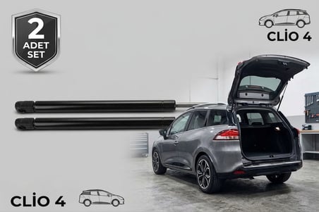 Clio 4 SW Siteyşın Station Wagon Bagaj Kapağı Amortisörü 2 Adet Sağ Sol 2013 Ve Sonrası   844307620R