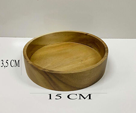 Akasya Sunumluk Kase 15 CM