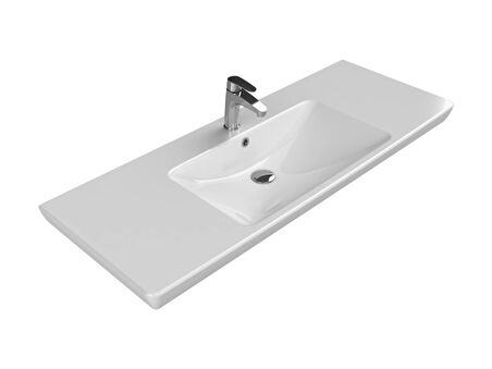 TURKUAZ Porto D Etajerli Lavabo 125x48 cm