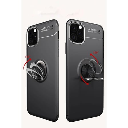 Apple İphone 11 Pro Kılıf Range Yüzüklü Silikon - Mavi