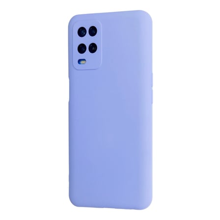 Oppo A54 4g Kılıf Nano İçi Kadife Silikon - Lila