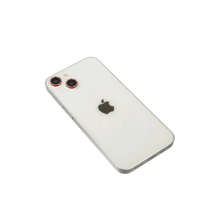 Apple İphone 14 Diamond Kamera Lens - Kırmızı