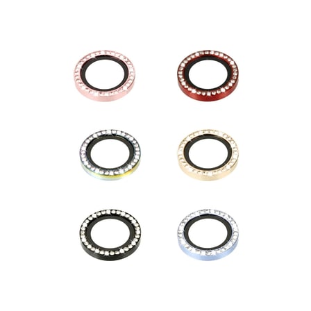 Apple İphone 14 Diamond Kamera Lens - Kırmızı