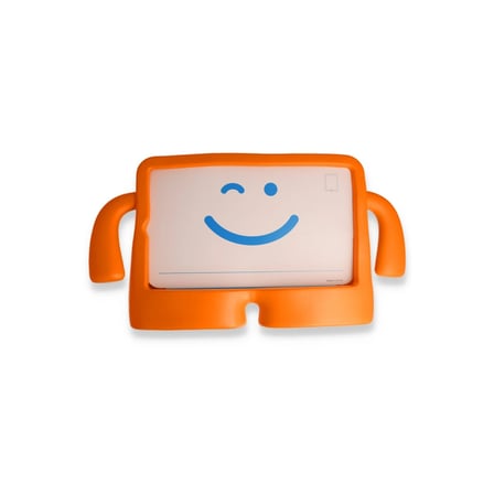Apple İpad Mini 5 Kılıf Karakter Tablet Silikon - Turuncu