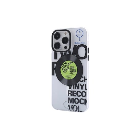 Apple İphone 14 Pro Kılıf Apollo Magneticsafe Desenli Kapak - Apollo Şeffaf - 5